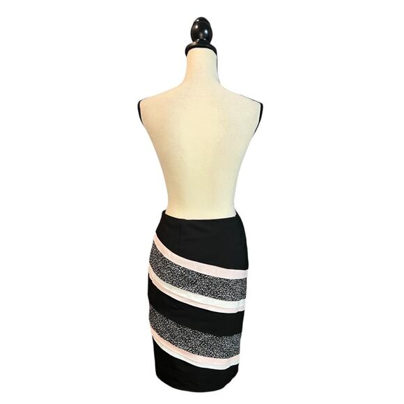 NWT White House Black Market Tiered Colorblock Pencil Skirt Womens Sz 10 Multi - Picture 4 of 8